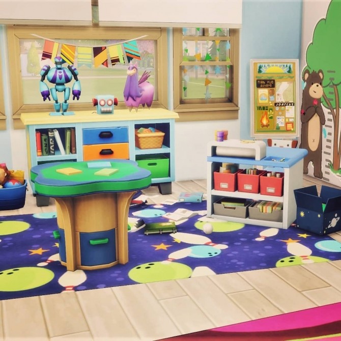 Sims 4 Study Kids Room at Agathea k