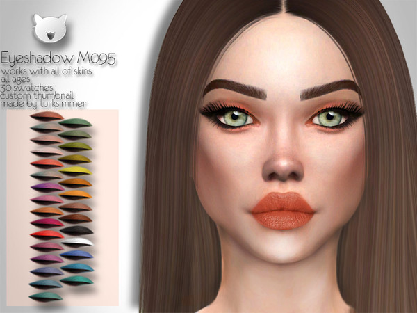 Sims 4 Eyeshadow M095 by turksimmer at TSR