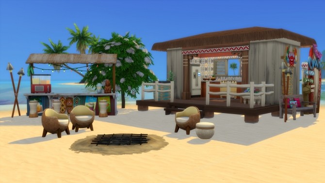 Sims 4 Tropical Wedding Venue at ArchiSim