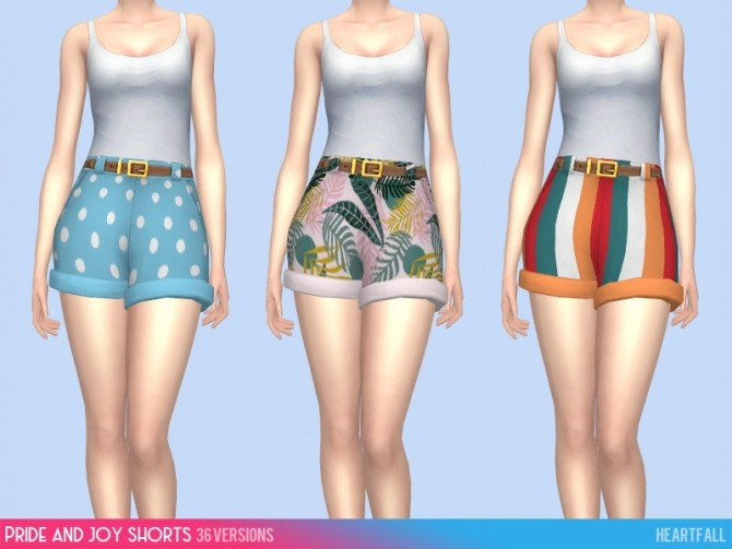 Sims 4 Simstroubles Pants and shorts recolors at Heartfall