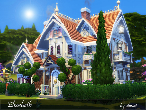 Sims 4 Elizabeth villa by dasie2 at TSR