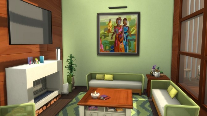 Sims 4 Tropical Family House at ArchiSim