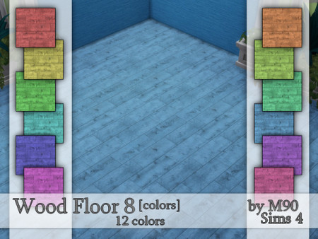Wood Floor 8 (colors) by Mircia90 at TSR