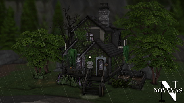 Sims 4 GLIMMERBROOK WATCH house at Novvvas
