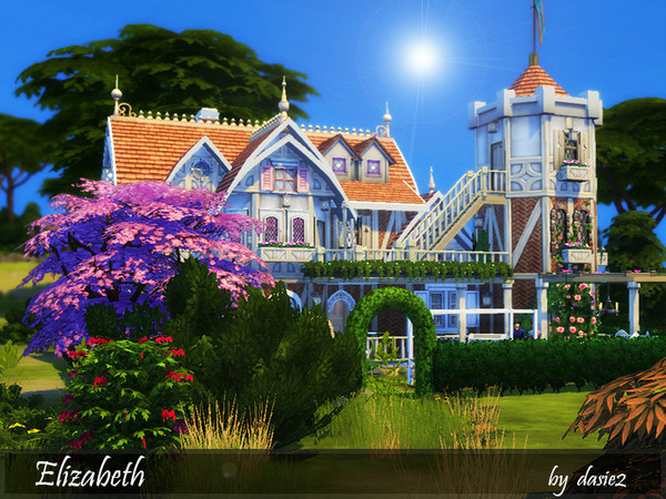 Sims 4 Elizabeth villa by dasie2 at TSR