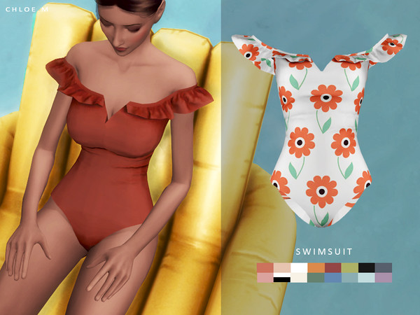 Sims 4 Swimsuit FM 03 by ChloeMMM at TSR