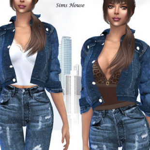 Simple Dress at Nekros » Sims 4 Updates