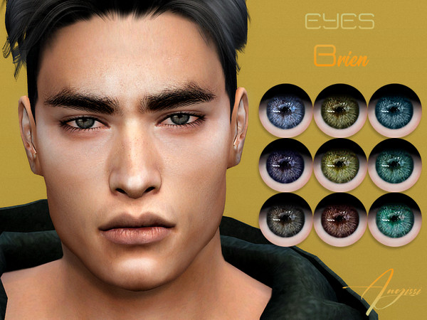 Sims 4 Brien eyes by ANGISSI at TSR