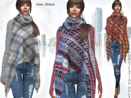 Poncho by Sims House at TSR