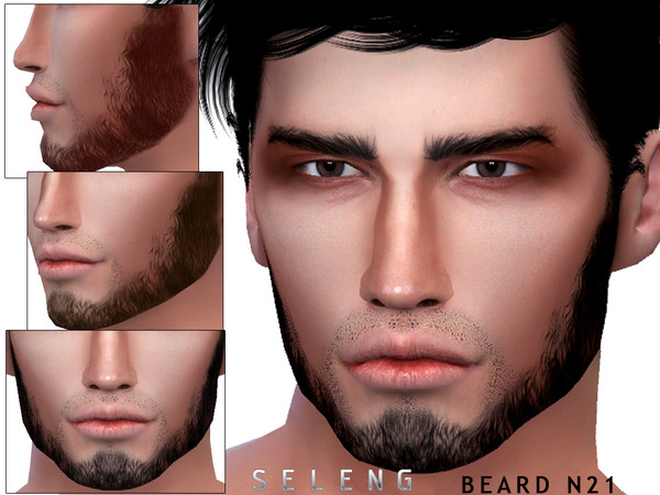 Sims 4 Beard N21 by Seleng at TSR