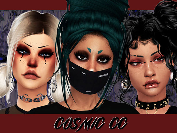 Sims 4 Wicked Eyebrows by CosmicCC at TSR