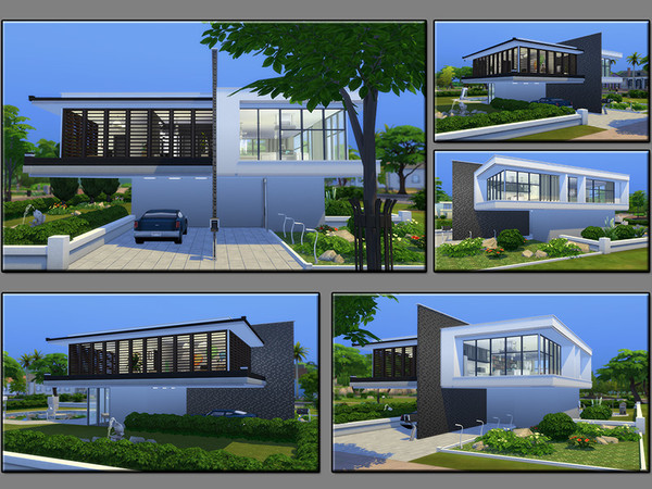 Sims 4 MB Personal Statement house by matomibotaki at TSR