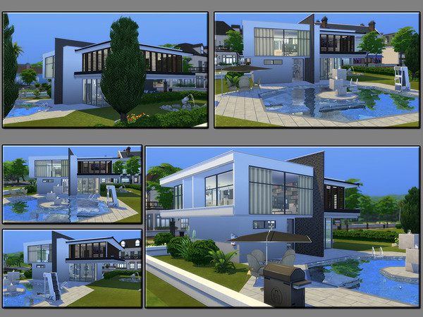 Sims 4 MB Personal Statement house by matomibotaki at TSR