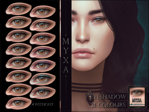 Sims 4 Myxa Eyeshadow by RemusSirion at TSR