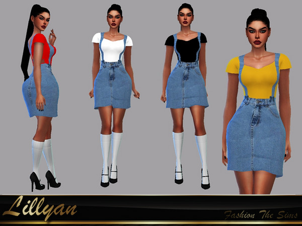 Sims 4 Collection style fashion by LYLLYAN at TSR