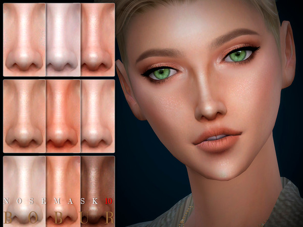Sims 4 Nose 10 by Bobur3 at TSR