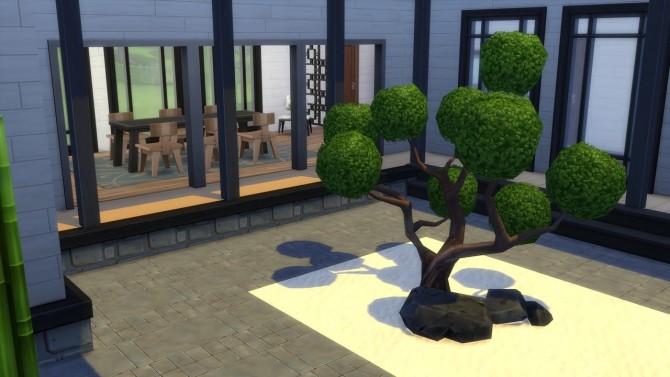 Sims 4 Japanese House at ArchiSim