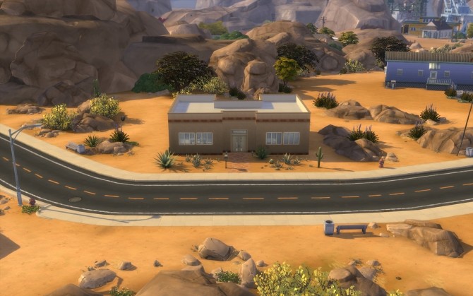 Sims 4 Stoney Desert Home by halfasianbanana at Mod The Sims