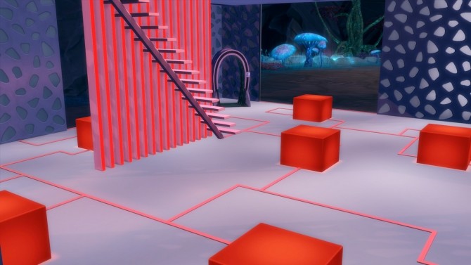 Sims 4 Alien Hangout at ArchiSim