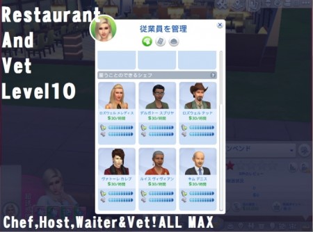 Restaurant And Vet Level10 by kou at Mod The Sims