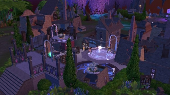 Sims 4 The Real Magic Realm by Iwillsee at Mod The Sims