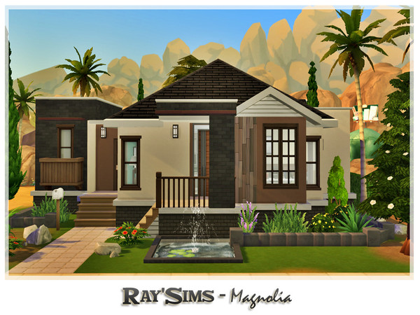 Sims 4 Magnolia Cottage by Ray Sims at TSR