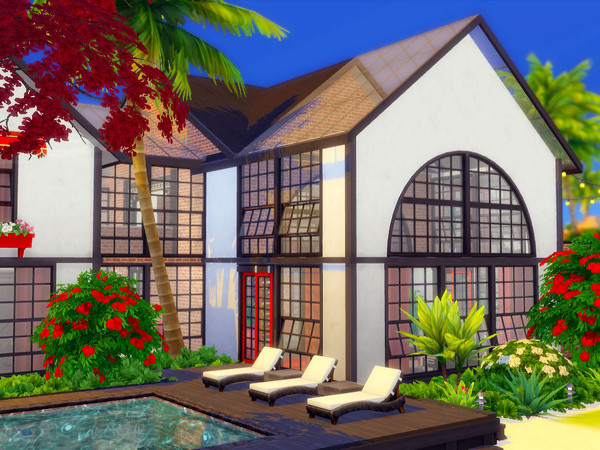Sims 4 Moschino House by sharon337 at TSR