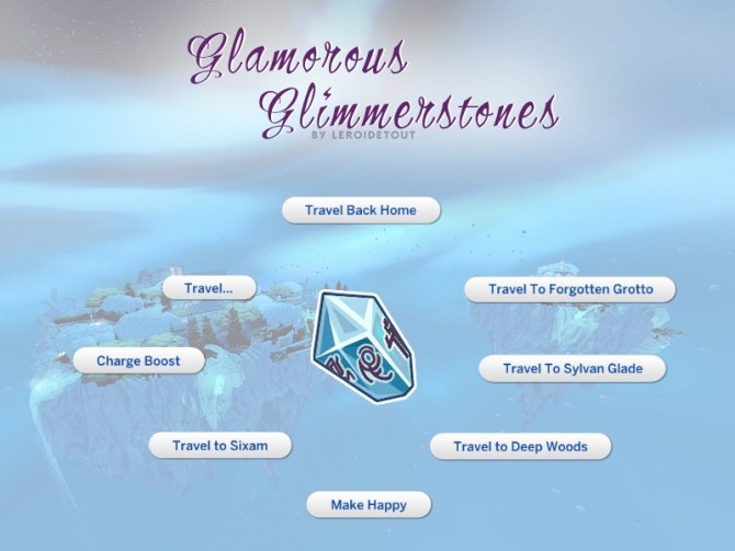 Sims 4 Glamorous Glimmerstones by leroidetout at Mod The Sims