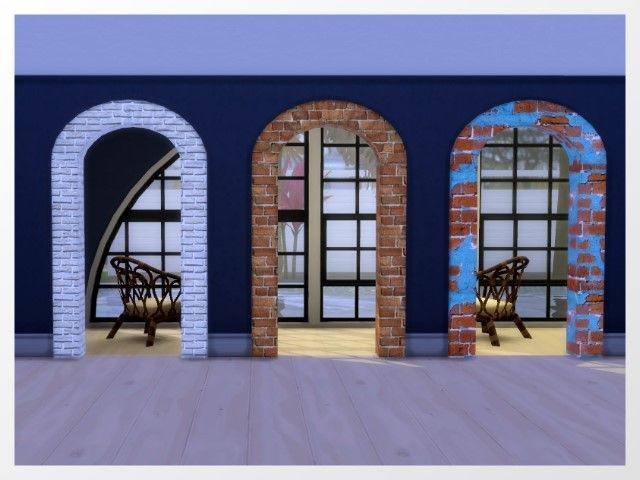 Sims 4 Single Arch by Oldbox at All 4 Sims
