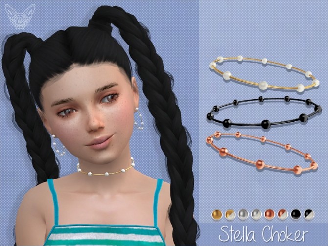 Sims 4 Stella Choker For Kids at Giulietta
