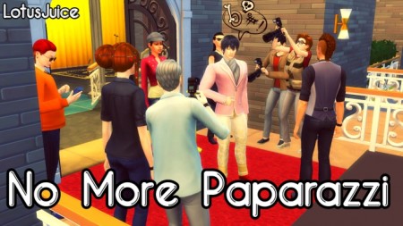 No More Paparazzi by lotusjuice at Mod The Sims