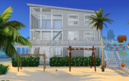 Beach House by halfasianbanana at Mod The Sims
