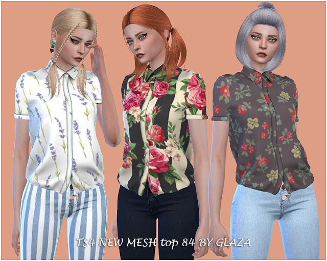 Sims 4 Top 84 (P) at All by Glaza