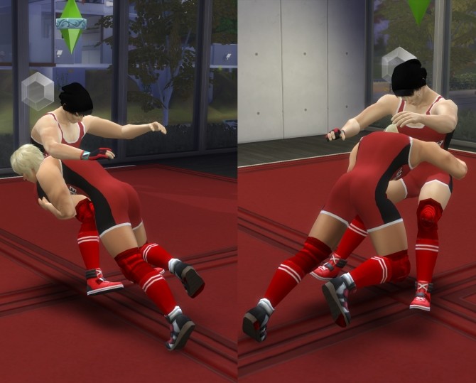 Sims 4 Sim High Wrestling Team Career by RBMFaust at Mod The Sims