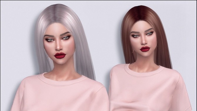 Sims 4 Sandra Hairstyle by Anto at TSR