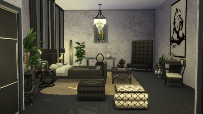 Sims 4 Modern Penthouse at ArchiSim