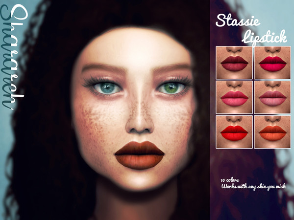 Sims 4 Stassie Lipstick by Sharareh at TSR