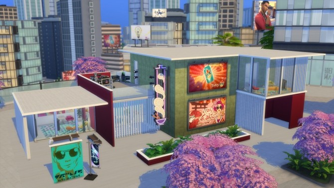 Sims 4 Karaoke Bar   Rebuilding Planet Honey Pop! at ArchiSim