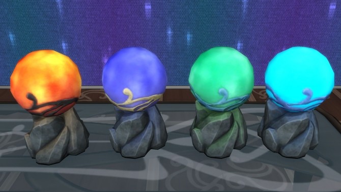 Sims 4 Realm of Magic Familiar Orb Light by Teknikah at Mod The Sims