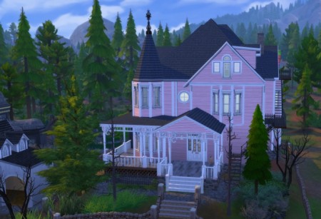 Coraline The Pink Palace Apartments by joiedesims at Mod The Sims