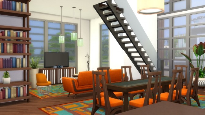 Sims 4 Meronica Lane Modern house by bradybrad7 at Mod The Sims
