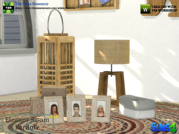 Sims 4 Eleanor Room Decorations by kardofe at TSR
