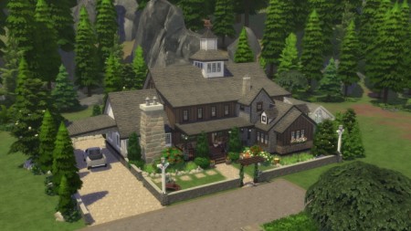 Spellcaster Lodge Cabin by bradybrad7 at Mod The Sims