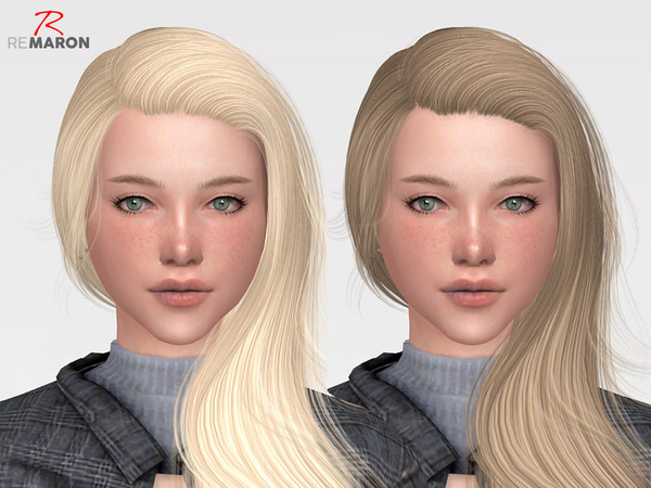 Sims 4 Wingssims OS0723 hair retexture by remaron at TSR