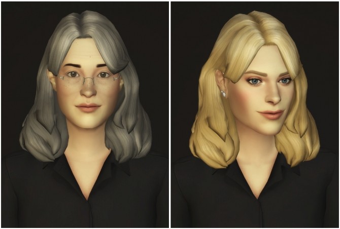 Sims 4 Kate Hair II at Rusty Nail