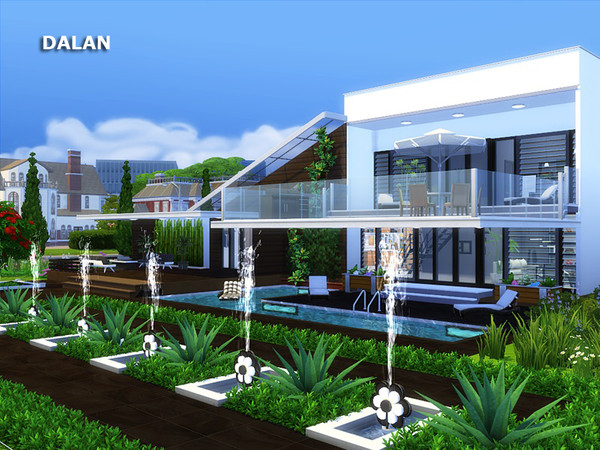 Sims 4 Dalan house by marychabb at TSR