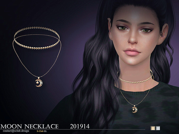 Sims 4 Necklace 201914 by S Club LL at TSR