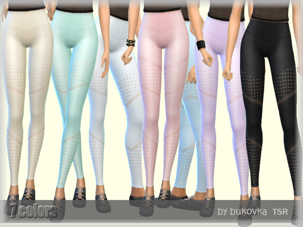 Sims 4 Leggings Female by bukovka at TSR