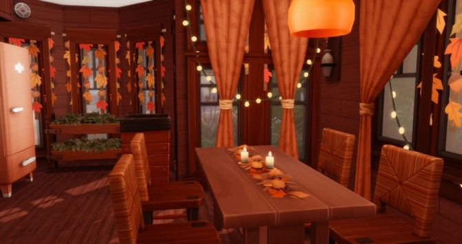 Sims 4 Autumn Family House I at MSQ Sims