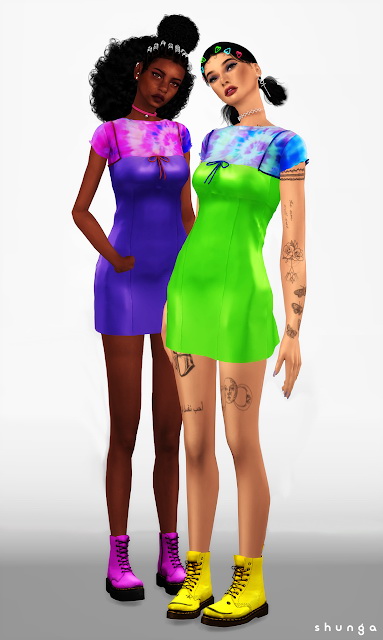 Sims 4 Boots & Photoshoot Outfits at Shunga